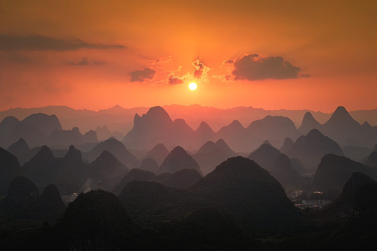 Sunsets from Above!