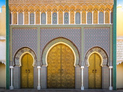 Fes Palace Doors