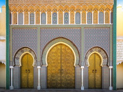 Fes Palace Doors