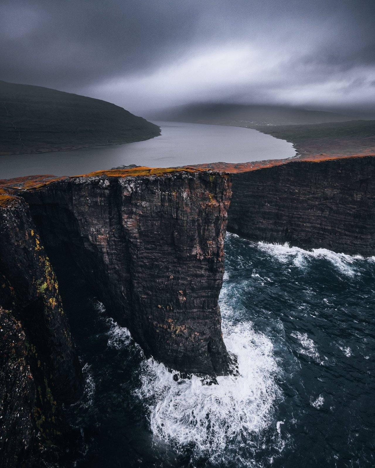 Trælanípa Slave Cliffs viewpoint