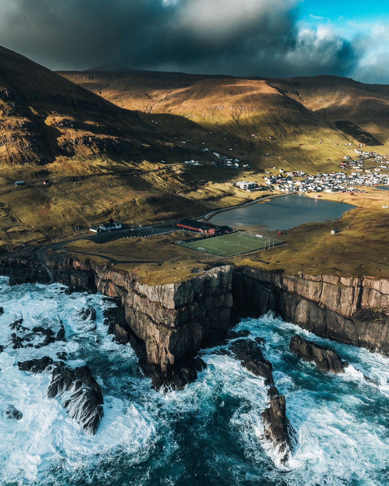 Heltnarnar coastal scenery
