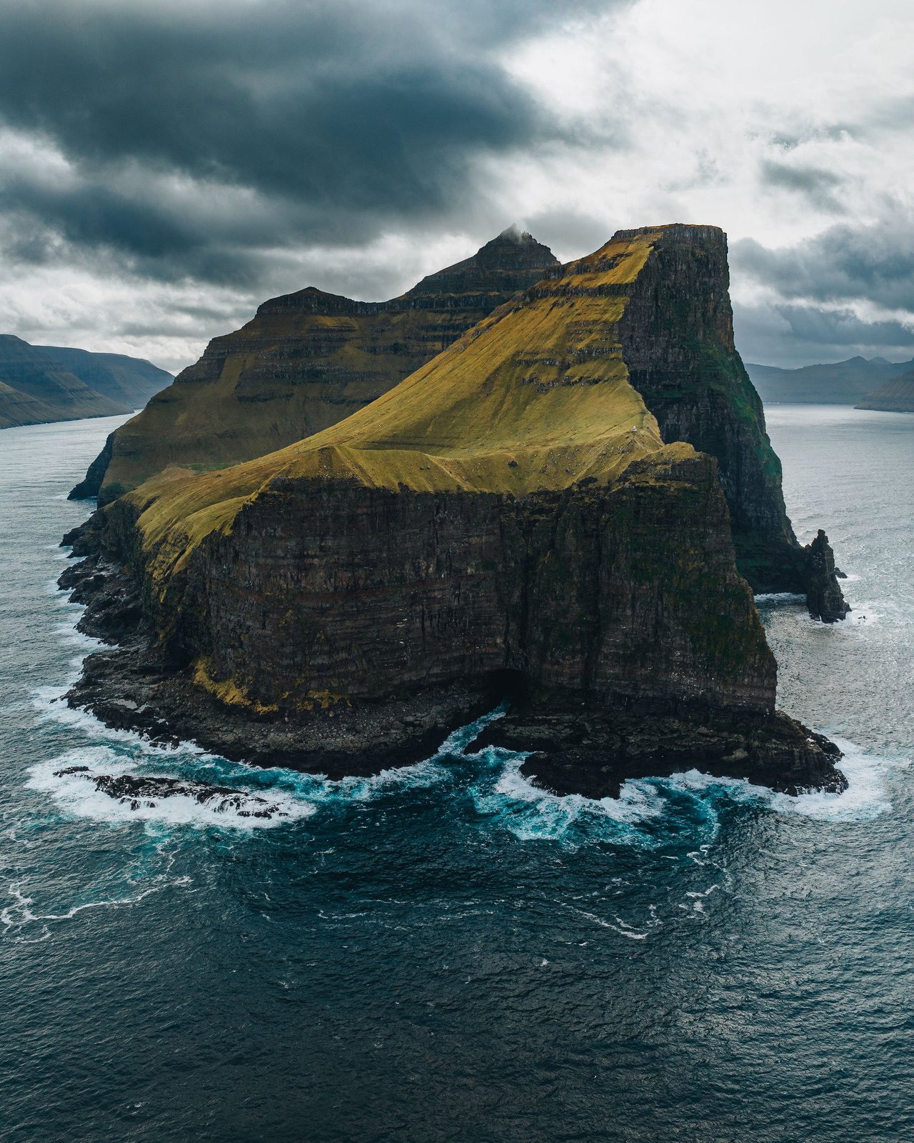 Kalsoy Island cliffs