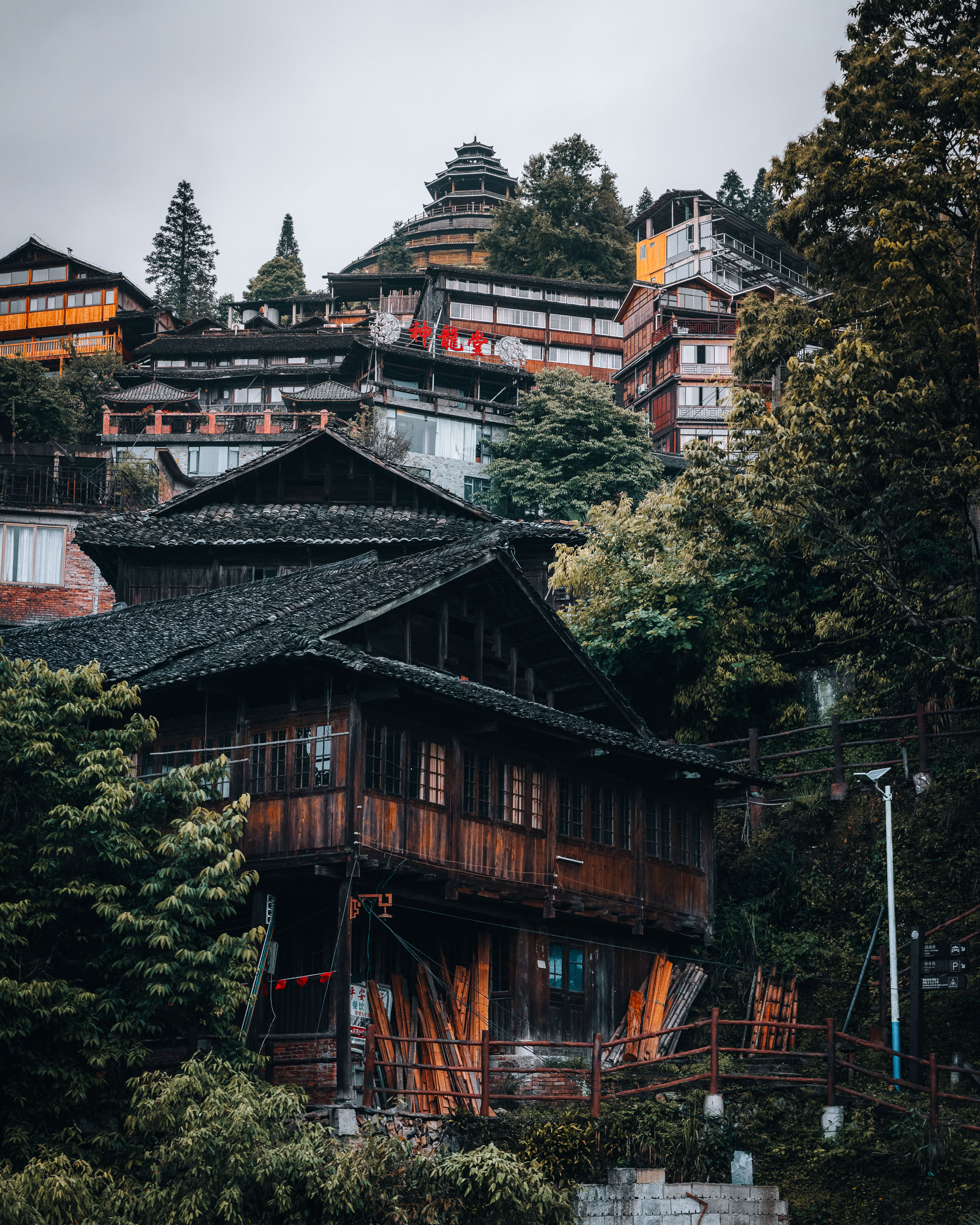 Morning mist over Li River