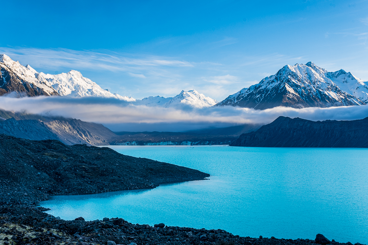 Alpine scenery at Mt Cook
