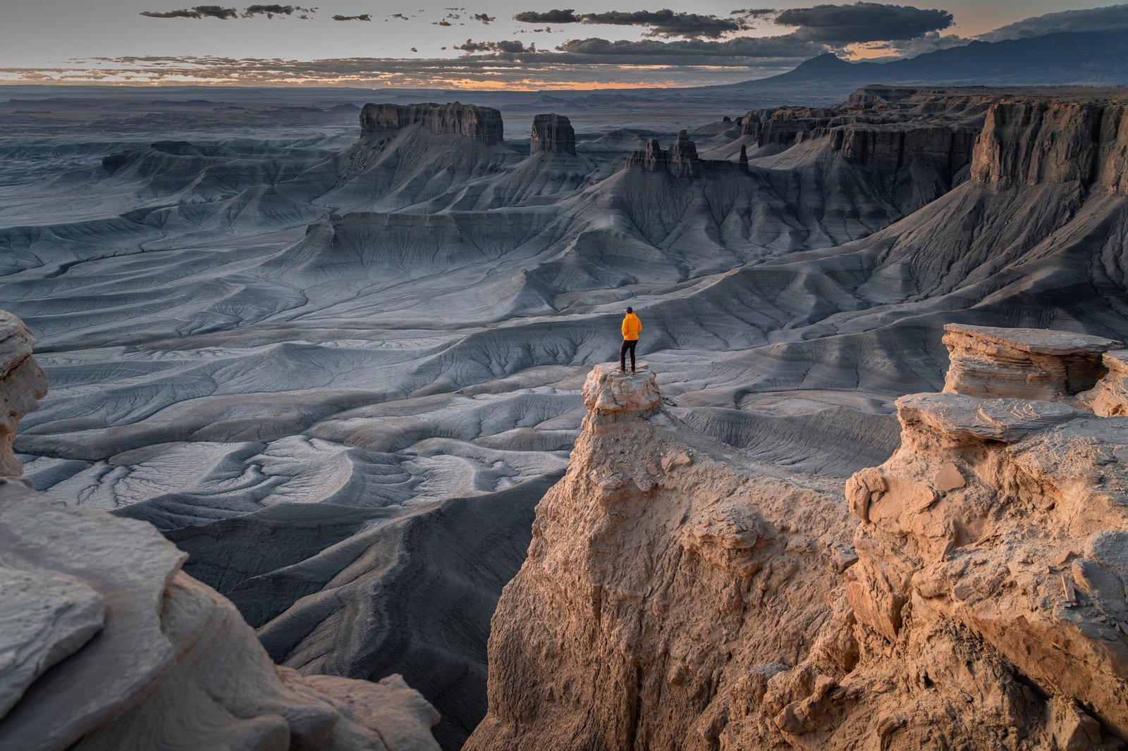 Utah Badlands in Autumn