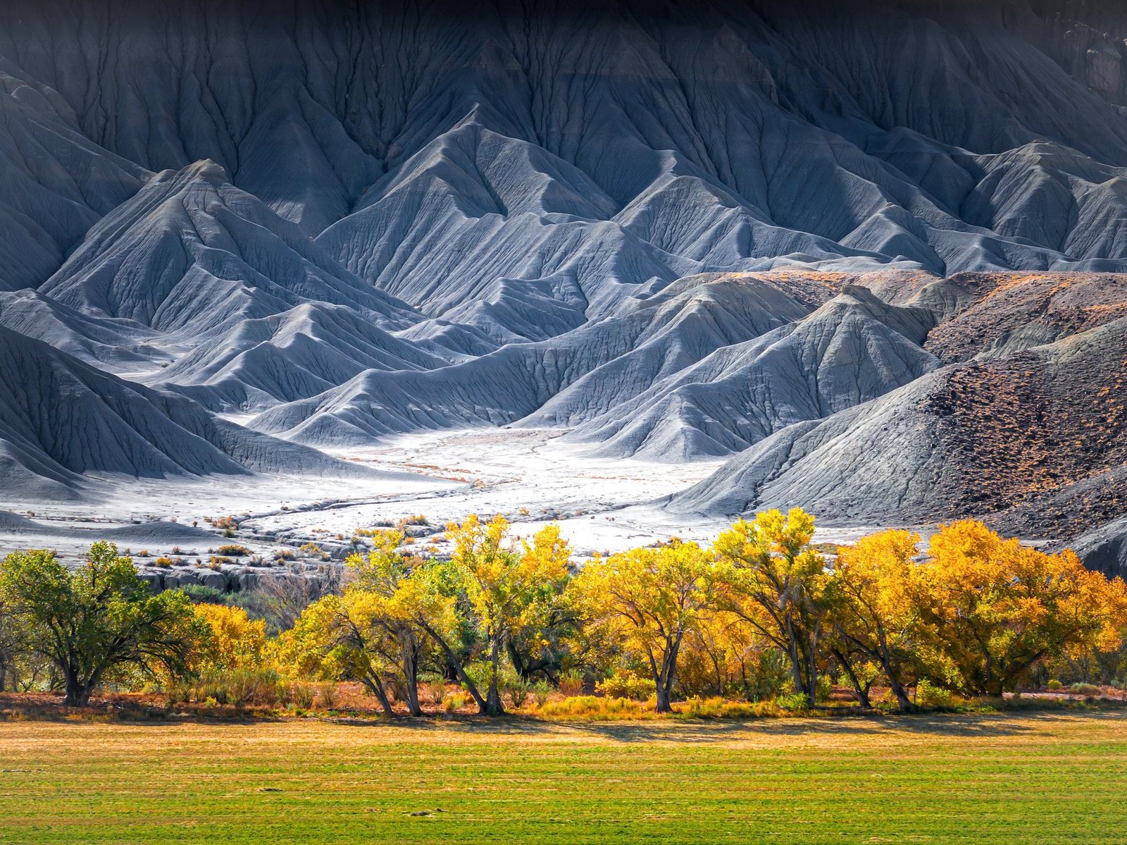 Utah Badlands in Autumn