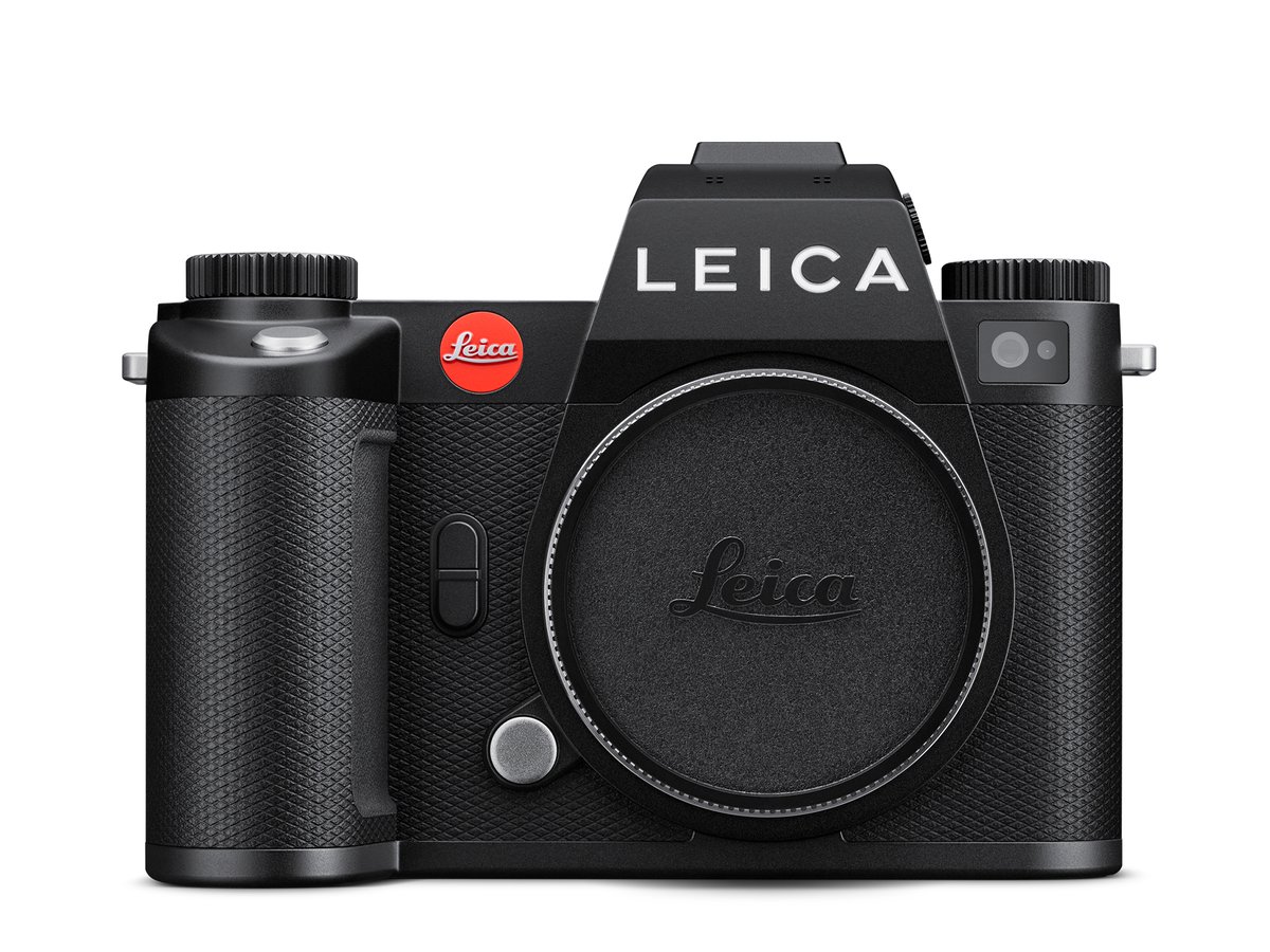 Leica SL3 mirrorless camera body with L-mount and body cap