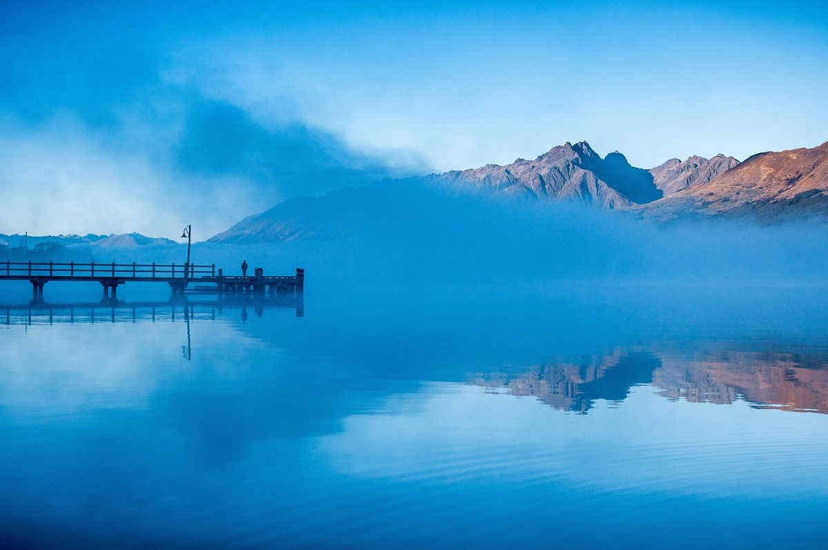 Middle Earth landscapes near Glenorchy with towering peaks and pristine valleys